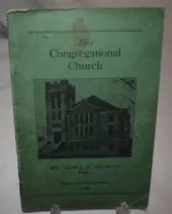 Rare 1st Congregational Church Cookbook 1936 Edgemont, South Dakota Vintage Ads - Picture 1 of 11