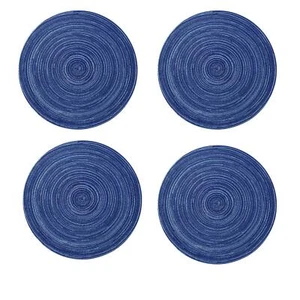 14 Inch Round Placemats Heat-Resistant Stain Resistant Anti-Skid Washable Pol... - Picture 1 of 5