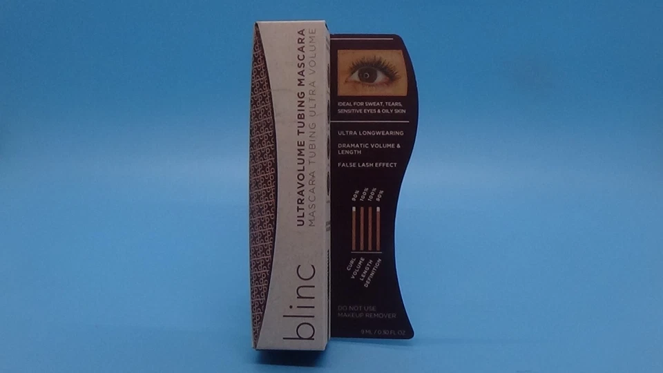 blinc Ultravolume Tubing Mascara Black Noir Full Size 10.35 Ml .35 Oz