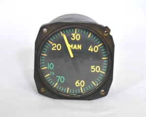 Krümmer Manometer AN-5770-5 Piloten Instrumententafel - Bild 1 von 5