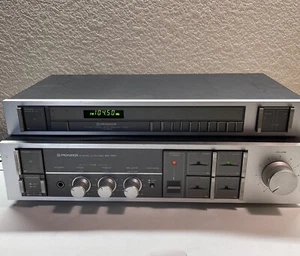 Vintage Pioneer Stereo Non Switching SA-950 Amplifier 10Hz-70kHz w/ TX-950 Tuner - Picture 1 of 16