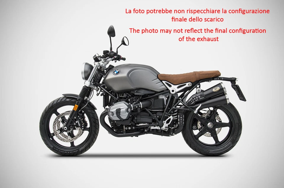ESCAPE ZARD THUNDERBOLT ACERO HOMOLOGADO E4 CERÁMICA BMW R NineT SCRAMBLER Foto 1 de 3