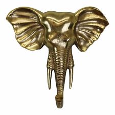 Decorative Gold Elephant Wall Hanging Hook Home Decoration Ornament