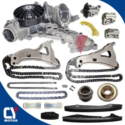 Kit Bomba Agua Cadena De Distribución Apto Mercedes-Benz GL500 GLE500 CLS550 4.7L Foto 1 de 4