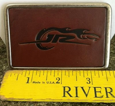 Hebilla de cinturón de metal y cuero Dale Earnhardt Jr Motorsports TOTALMENTE NUEVA envío gratuito Foto 1 de 2