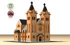 Lego Catholic Church of Nyiregyhaza building instruction - MOC