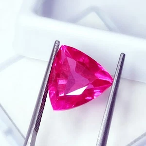 6.57 Ct Loose Gemstone Natural Pink Sapphire Certified Transparent Sapphire Gems - Picture 1 of 8
