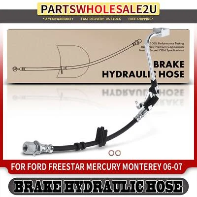 Manguera hidráulica de freno delantero derecho para Ford Freestar Mercury 2006-2007 6F2Z2078AB Foto 1 de 4