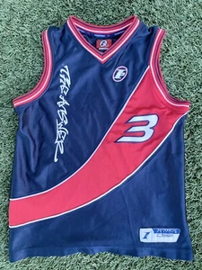 Vtg REEBOK Allen Iverson THE ANSWER Jersey Shirt #3 Youth Medium Embroidered EUC - Picture 1 of 11
