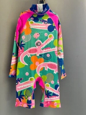 KRIO + COLOR Girl's Swimsuit UV protection Size 6-8  Multicolor - Image 1 of 4