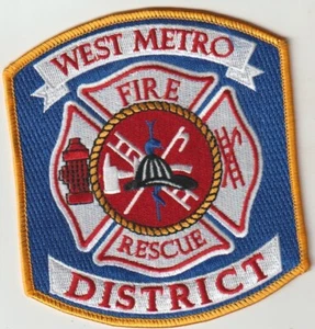 West Metro Fire District MN Fire Rescue patch shipped from Australia - Picture 1 of 1