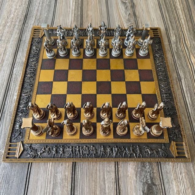 Black & Gold Chess Set Trio (50% OFF)