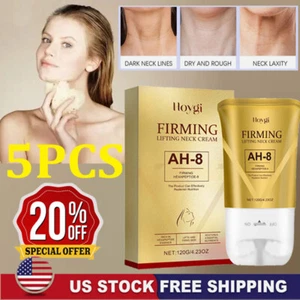 5PCS AH-8 Firming Neck Cream for Crepey Skin Body Care Comfort Roller Neck Cream - Picture 1 of 22