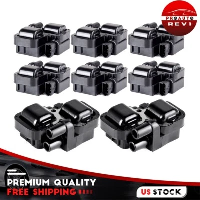 8×Ignition Coil For 2001-2005 Mercedes-Benz C240 2.6L V6 CL55 AMG 5.5L V8 UF359 - Image 1 of 4