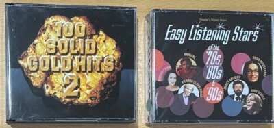 Readers Digest 100 Solid Gold Hits 2 & Easy Listening Stars  8xCD 2x Fatbox NM - Image 1 of 3