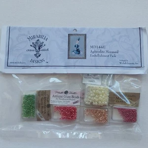 Mirabilia Aphrodite Mermaid Beaded Cross Stitch Beads Embellishment Pack - Picture 1 of 6