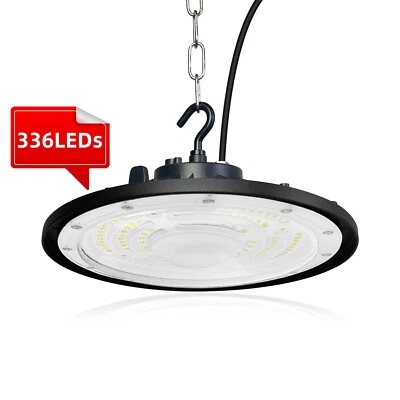 300W 40000LM LED Hallenbeleuchtung Industrielampe UFO Hallen Strahler High Bay - Bild 1 von 4