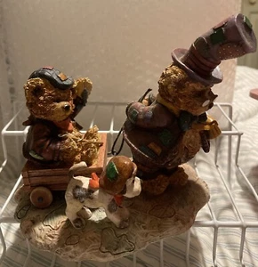 First Edition Stewart Sherwood Cedric & Friends Wagon Rides 1999 Figurine - Picture 1 of 18