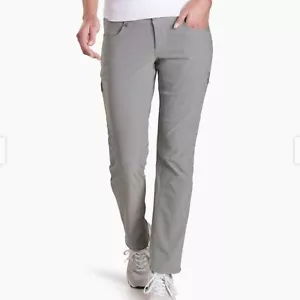 Kuhl TREKR Travel Hiking Pants Adjustable Grey Size 14 - Picture 1 of 7