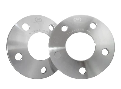 5mm MERCEDES (5x112) HUBCENTRIC WHEEL SPACERS 66.6MM CENTRE BORE - Image 1 of 2