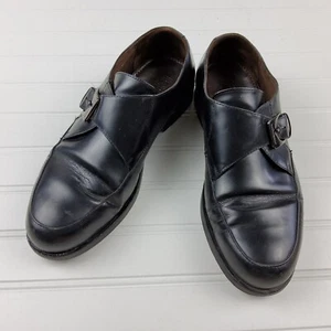 Cole Haan Men's Buckle Slip On Dress Loafers Shoes Black Size 8D - Picture 1 of 10