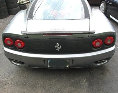 Alerón labial trasero Ferrari 360 Modena Tesoro 1999-05 montaje empotrado maletero precio de venta sugerido por el fabricante EE. UU. Foto 1 de 4