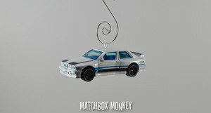 Custom Classic White 1992 BMW M3 Christmas Ornament 1/64 Adorno Racing E30 NEW - Picture 1 of 7