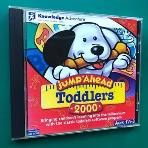 JUMP AHEAD 2000 TODDLERS CD-ROM Pre-Reading Language Number Concepts Knowledge - Picture 1 of 19