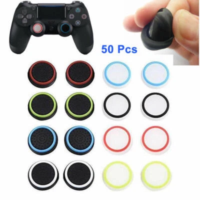 50x Thumb Stick Cover Grip Caps For PS3 PS4 PS5 / XBOX One 360 SERIES Controller - Image 1 of 4