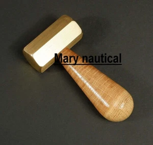 New brass hammer mallet 100% hand made Brass Claw hammer gift for dad - Picture 1 of 6