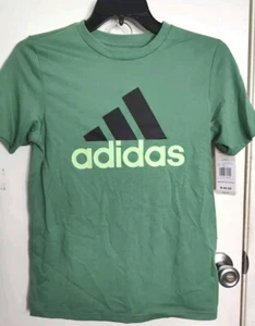 Boys Adidas 2 Piece Set Green Size M 10/12 - Picture 1 of 6