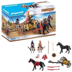 Playmobil History 70469 Achille et Patrocle avec char Figurine Jeux Construction - Imagen 1 de 24