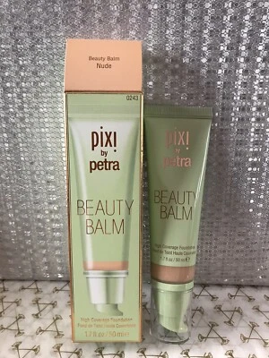 Pixi Beauty Balm High Coverage Foundation 50ml - Nude - New And Boxed - Image 1 of 2