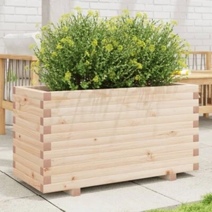 vidaXL vidaXL Garden Planter 90x40x49.5 cm Solid Wood Pine - Picture 1 of 1