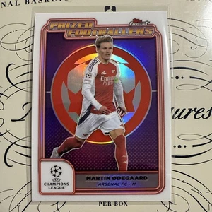 Martin Odegaard Topps Finest UEFA Champions League Refractor Used - Picture 1 of 2