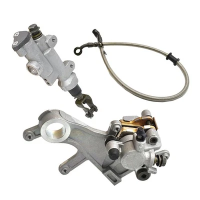 1set Rear Brake Caliper Master Cylinder Fit for Honda CRF250R CRF450R CRF250X - Imagem 1 de 4