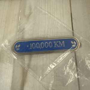 ✅ Original Oldtimer Volvo High Mileage Club Emblem 100.000 km Metall & Emaille - Bild 1 von 3