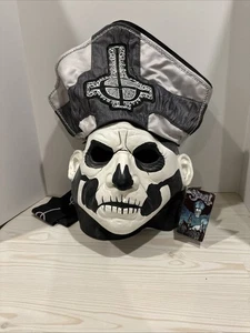 Halloween Ghost Papa Emeritas 2 Deluxe Fancy Dress Scary Cosplay Mask with Hat - Picture 1 of 4