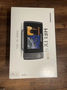 Humminbird Helix 9 Chirp DI GPS G2N With Box And Accessories NOT TESTED - Picture 1 of 18