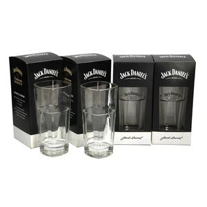 4 x Jack Daniel's Tennessee No7 Highball Tumbler Tall Whisky Gläser Sammlerstück - Bild 1 von 5