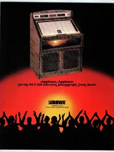 1960s ROWE RI-5 160-Selection Jukebox Phonograph Vintage Brochure - Picture 1 of 2