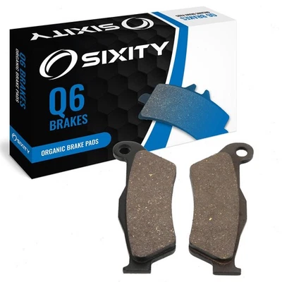 Front Organic Brake Pads 2007 ATK 450 XC Set Full Kit  Complete ju - Image 1 of 4