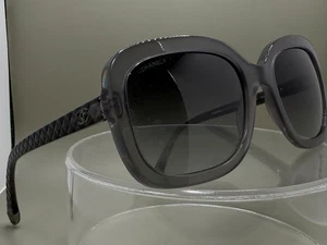 Nuevas gafas de sol serializadas Chanel hechas en Italia 5329 c.1532/S6 56-20-135 sin etiquetas - Imagen 1 de 16