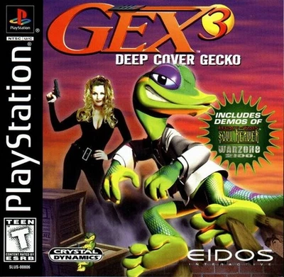 Gex 3 Deep Cover Gecko For PlayStation 1 PS1 Game Only 9E - Image 1 of 3