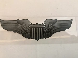 NEU AIR FORCE BASIC PILOTEN FLÜGEL AUFKLEBER 6" AUSSEN ANWENDUNG  - Bild 1 von 1