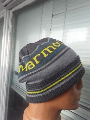 Una gorra MARMOT sombrero campo traviesa snowboard esquí biatlón invierno esquí correr nieve Foto 1 de 4