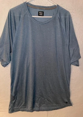Prana T-Shirt Mens XXL Short Sleeve Crew Neck Casual Lightweight Blue Gray - Image 1 of 4