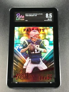 TOM BRADY 2015 PANINI ROOKIES & STARS #7 RED PARALLEL /299 RARE EDITION 8.5 RE - Picture 1 of 8
