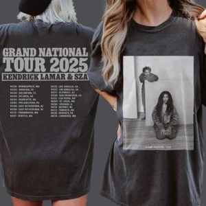 Kendrick Lamar & SZA 2025 Grand National Tour T-Shirt Unisex Size S-5XL - Picture 1 of 3