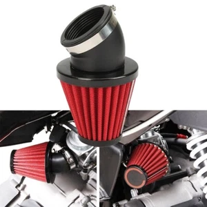 42mm 45 Degree ATV Cone Air Intake Filter Cleaner for Scooter Chopper Dirt Bike - Picture 1 of 11